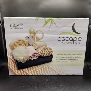 Life Style Escape 9 PC. Spa Set NIB